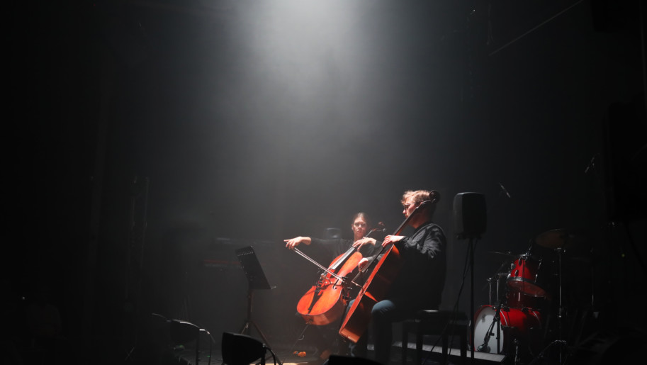 Meidän Festivaali in picture Liina Raivola & Petja Kainulainen photo Maarit Kytöharju