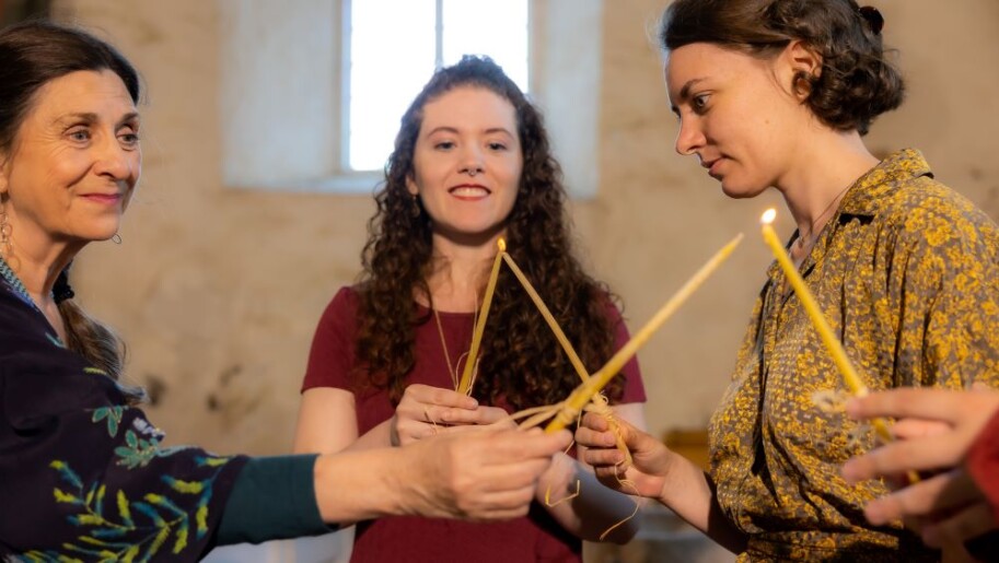Sastamala Gregoriana in picture Evelyn Tubb & Rebecca Stewart & Esther Gutbub photo Markku Uusitalo
