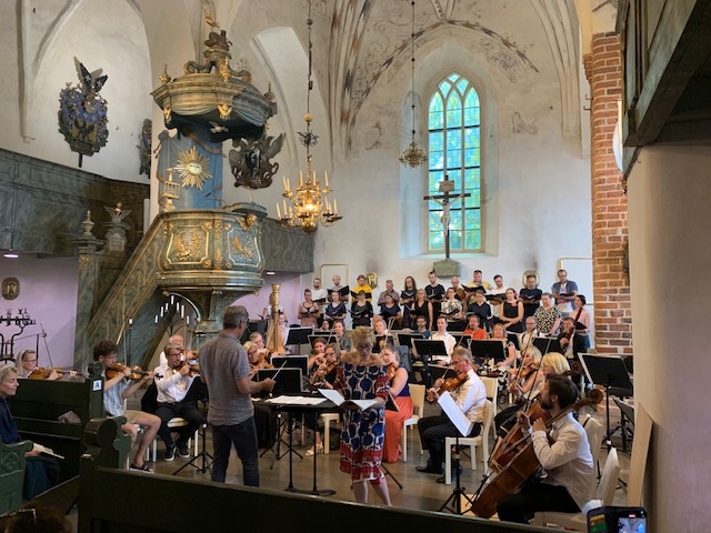 Pellingin Musiikkipäivät in picture Suomalainen kamariorkesteri & Jan Söderblom & Key ensemble & Helena Juntunen photo P-H Groop