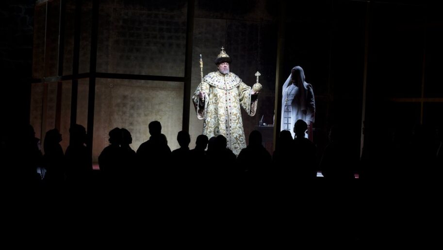 Savonlinnan Oopperajuhlat in picture Matti Salminen in Boris Godunov photo Soila Puurtinen