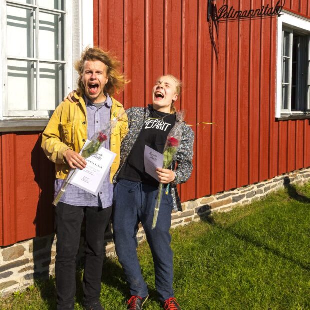 Kaustinen Folk Music Festival in picture Erkki Virkkala & Iikka Huntus photo Risto Savolainen