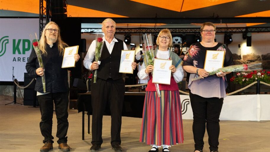 Kaustinen Folk Music Festival in picture mestaripelimannit 2025 photo Tiiu Hyyrylainen